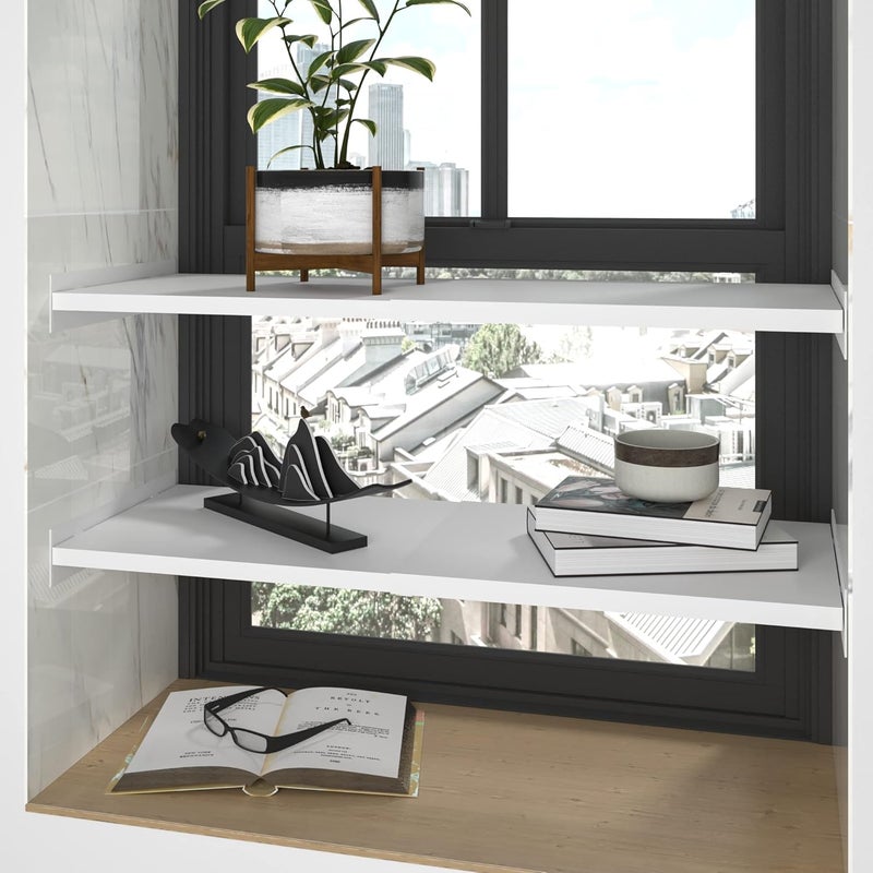 SOFRON Expandable Closet Shelf Organizer, Adjustable Shelves Organizer, Storage Shelving Rack DIY Divider RV Separator for Cabinet Pantry Wardrobe Cupboard Kitchen, 1 Pack, X-Large - Image 2